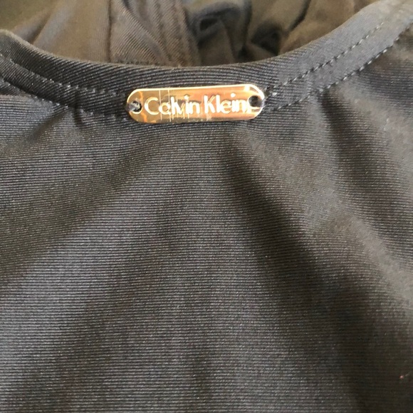 Calvin Klein swim suit size 6 black - Picture 3 of 5